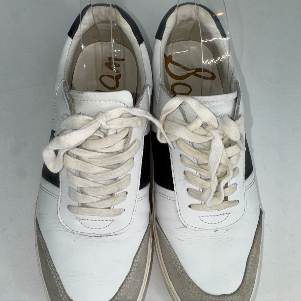 Sam Edelman Women's Enna Colorblocked Stripe Sneakers Size 8.5 - Picture 7 of 14